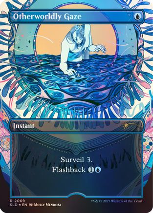 Otherworldly Gaze (2069) (Rainbow Foil) (SLD-2069) [Secret Lair] Drop Series Foil MTG Single Wizards of the Coast