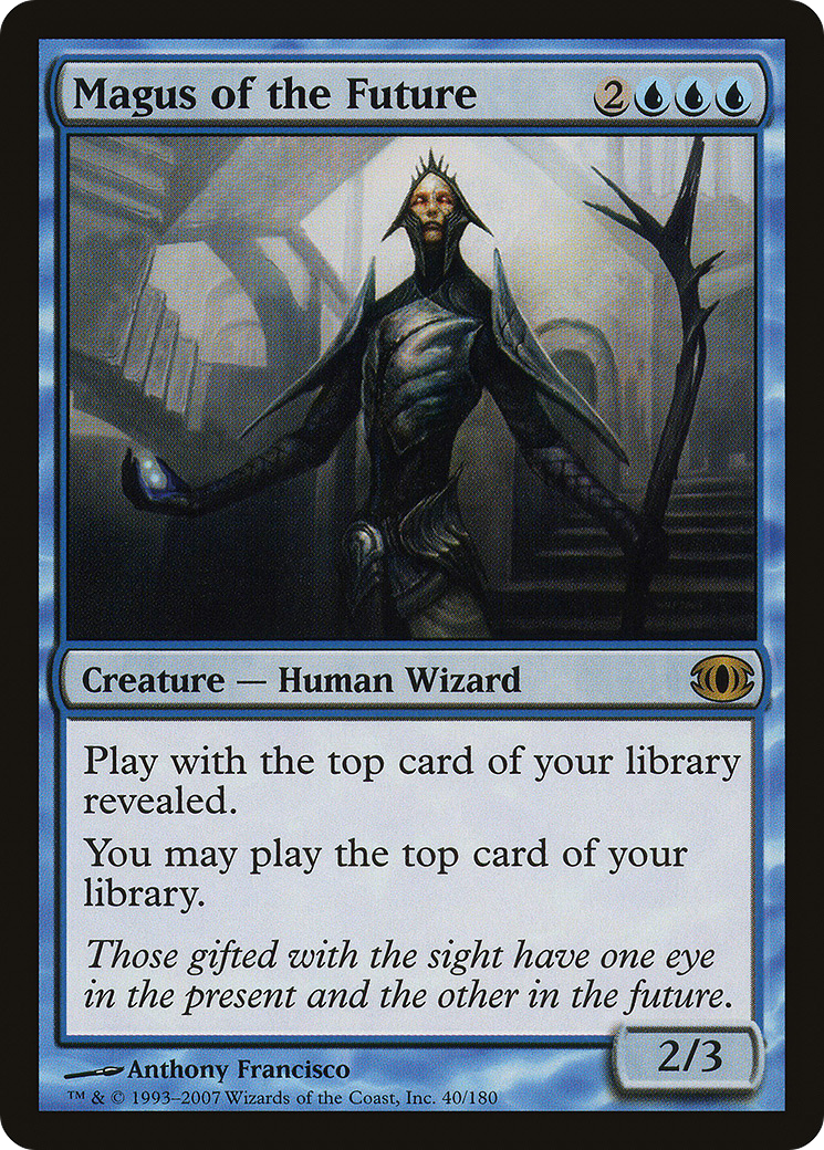 Magus of the Future (FUT-040) [Future Sight] MTG Single Wizards of the Coast