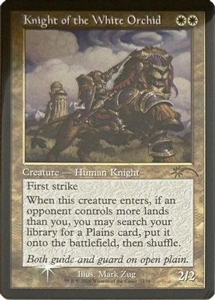 Knight of the White Orchid (SLD-7139) [Secret Lair] Drop Series Foil MTG Single Wizards of the Coast