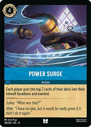 Power Surge (166/204) [Attack of the Vine] Lorcana Single Disney