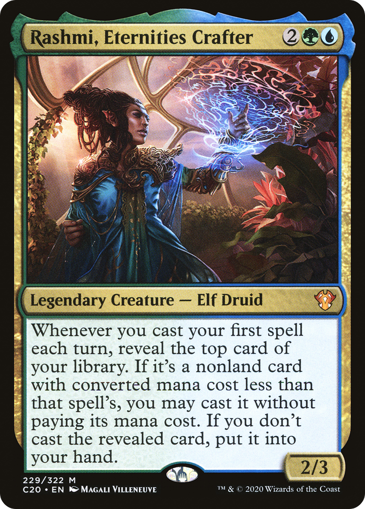 Rashmi, Eternities Crafter (C20-229) [Commander 2020] MTG Single Wizards of the Coast
