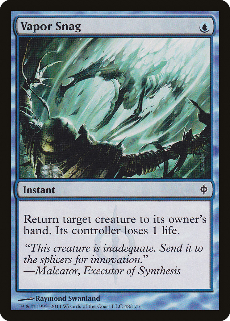 Vapor Snag (NPH-048) [New Phyrexia] Foil MTG Single Wizards of the Coast