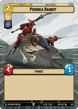 Peridea Bandit (Hyperspace) (454) [Ashes of the Empire] Star Wars: Unlimited Single Disney