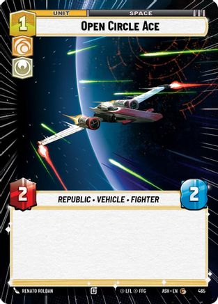 Open Circle Ace (Hyperspace) (465) [Ashes of the Empire] Star Wars: Unlimited Single Disney