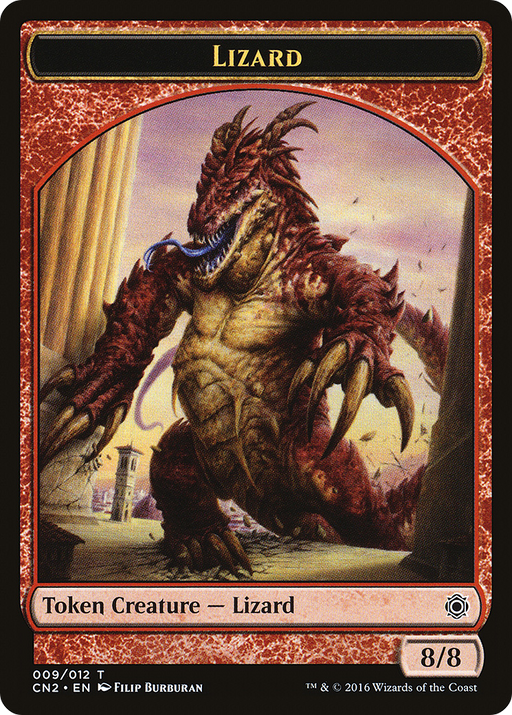 Lizard (CN2-009) [Tokens] Conspiracy: Take the Crown Tokens MTG Single Wizards of the Coast