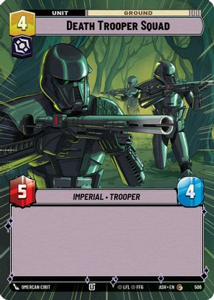 Death Trooper Squad (Hyperspace) (506) [Ashes of the Empire] Star Wars: Unlimited Single Disney