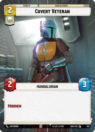Covert Veteran (Hyperspace) (513) [Ashes of the Empire] Star Wars: Unlimited Single Disney