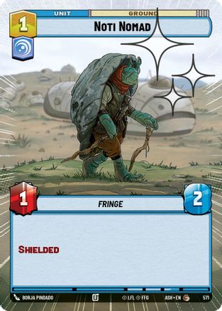 Noti Nomad (Hyperspace Foil) (571) [Ashes of the Empire] Foil Star Wars: Unlimited Single Disney