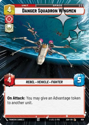 Danger Squadron Wingmen (Hyperspace Foil) (659) [Ashes of the Empire] Foil Star Wars: Unlimited Single Disney