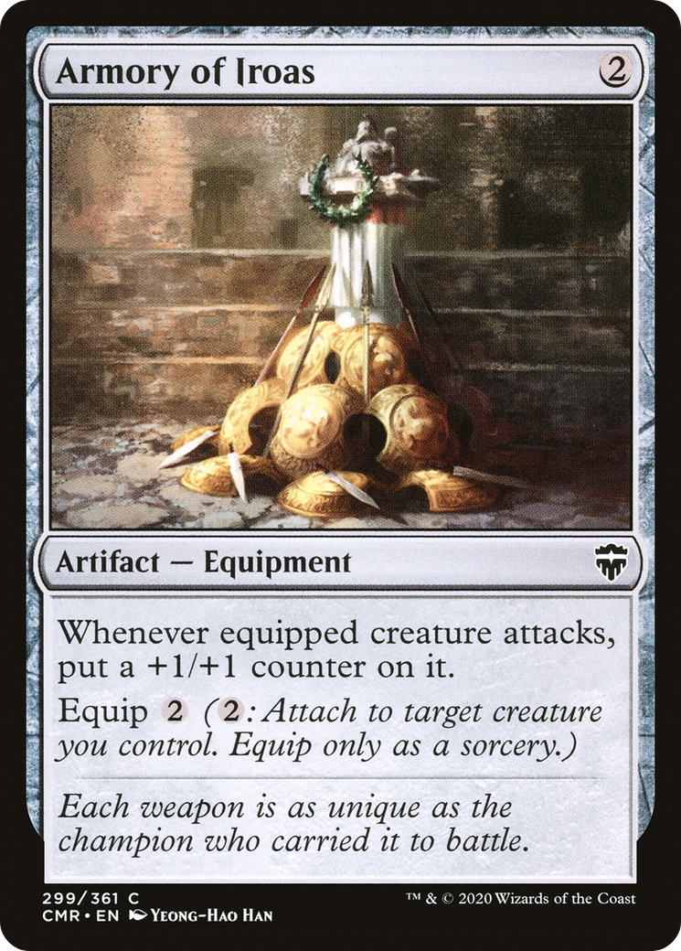 Armory of Iroas (CMR-299) [Commander Legends] Foil MTG Single Wizards of the Coast