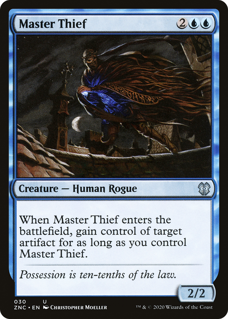 Master Thief (ZNC-030) [Zendikar Rising Commander] MTG Single Wizards of the Coast
