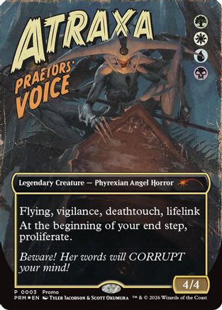 Atraxa, Praetors' Voice (MFP-003) [MagicFest Cards] Foil MTG Single Wizards of the Coast