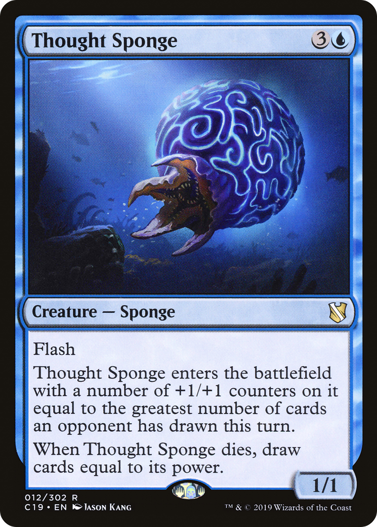 Thought Sponge (C19-012) [Commander 2019] MTG Single Wizards of the Coast