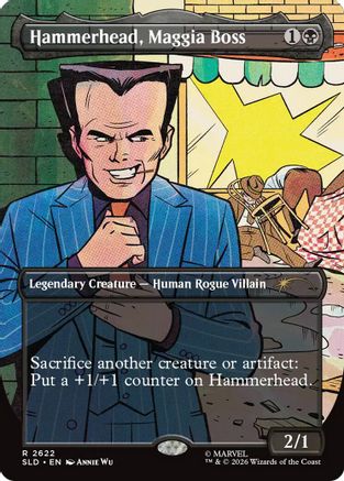 Hammerhead, Maggia Boss (SLD-2622) [Secret Lair] Drop Series MTG Single Wizards of the Coast