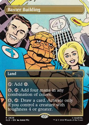 Baxter Building (SLD-2626) [Secret Lair Drop Series] Foil MTG Single Wizards of the Coast