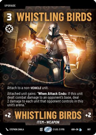 Whistling Birds (Prestige) (807) [Ashes of the Empire] Star Wars: Unlimited Single Disney