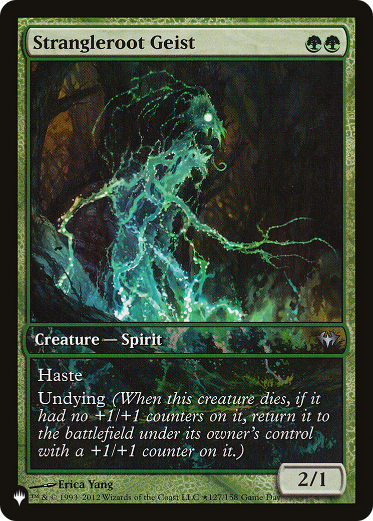 Strangleroot Geist (LIST-PDKA-127) [Mystery Booster] The List MTG Single Wizards of the Coast