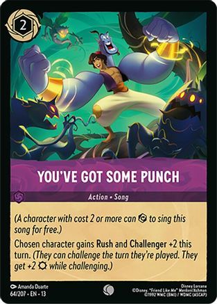 You've Got Some Punch (64/204) [Attack of the Vine] Lorcana Single Disney