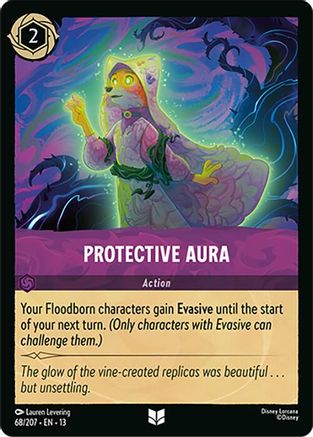 Protective Aura (68/204) [Attack of the Vine] Cold Foil Lorcana Single Disney