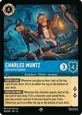 Charles Muntz - Obsessive Explorer (162/204) [Attack of the Vine] Lorcana Single Disney