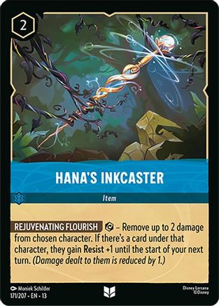 Hana's Inkcaster (171/204) [Attack of the Vine] Lorcana Single Disney