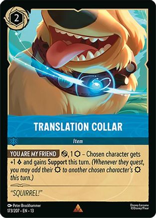 Translation Collar (173/204) [Attack of the Vine] Lorcana Single Disney