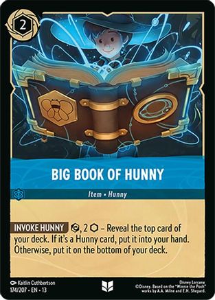 Big Book of Hunny (174/204) [Attack of the Vine] Lorcana Single Disney