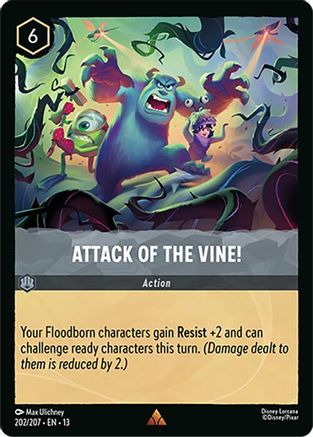 Attack of the Vine! (202/204) [Attack of the Vine] Cold Foil Lorcana Single Disney