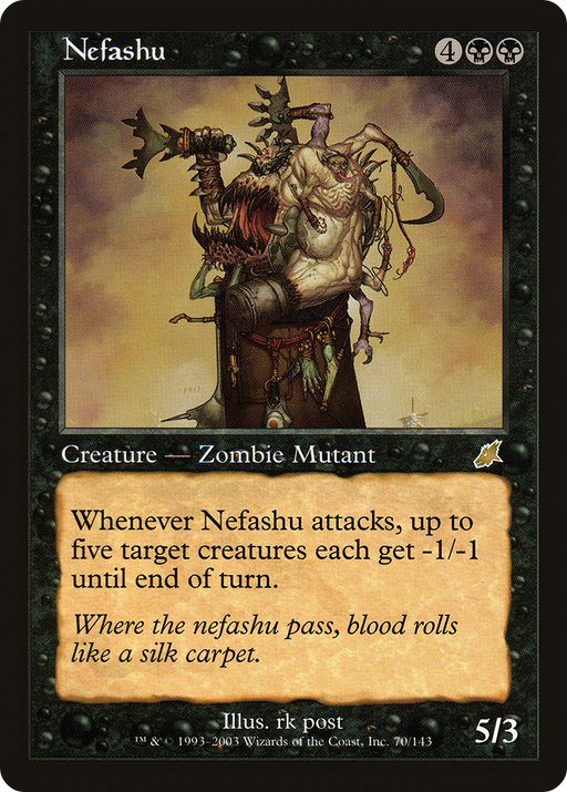 Nefashu (SCG-070) [Scourge] MTG Single Wizards of the Coast