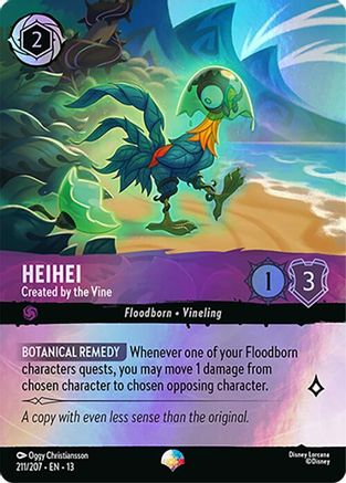 Heihei - Created by the Vine (Epic) (211/204) [Attack of the Vine] Holofoil Lorcana Single Disney
