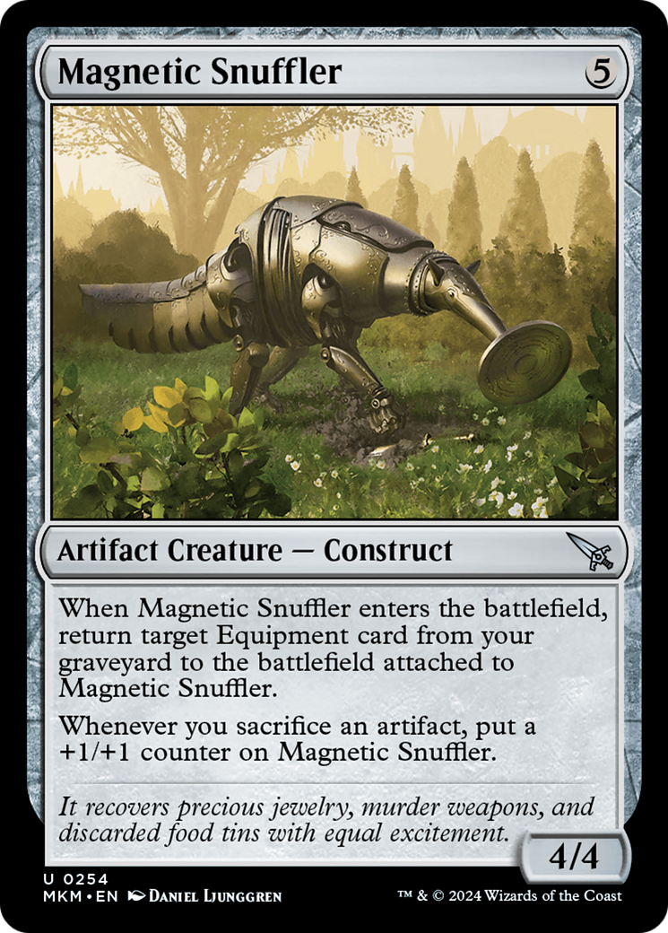 Magnetic Snuffler (MKM-254) [Murders at Karlov Manor] MTG Single Murders at Karlov Manor