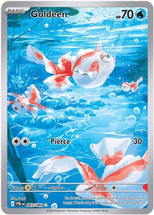 Goldeen 87/084 Holofoil [ME05: Pitch Black] Pokemon Single Pokémon