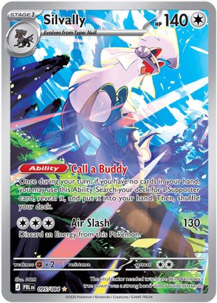 Silvally 95/084 Holofoil [ME05: Pitch Black] Pokemon Single Pokémon