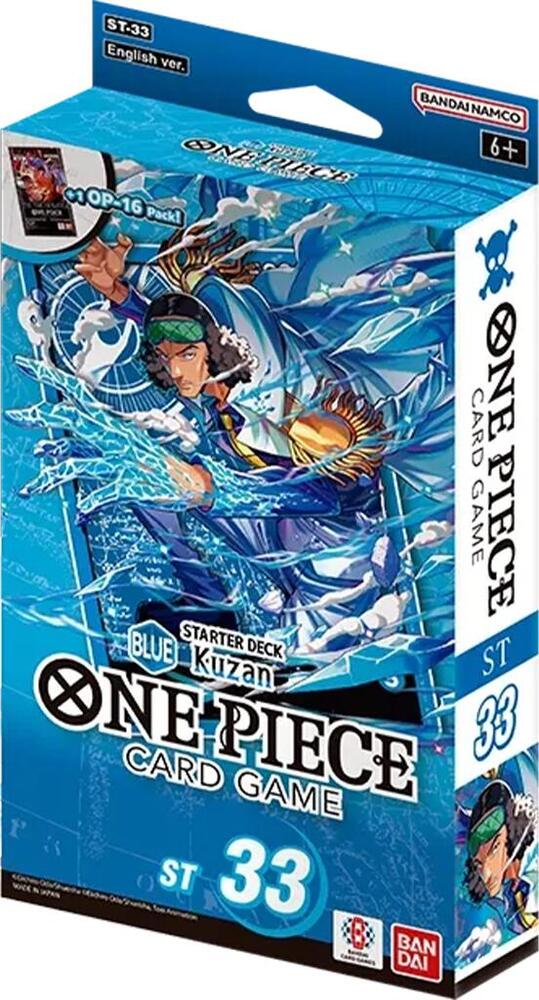 One Piece: Starter Deck [ST-33] BLUE Kuzan (Limit 2) One Piece Sealed Bandai