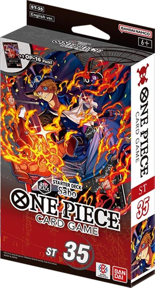 One Piece: Starter Deck [ST-35] RED/BLACK Sabo (Limit 2) One Piece Sealed Bandai