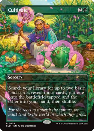 Cultivate (2679) (SLD-2679) [Secret Lair] Drop Series MTG Single Wizards of the Coast