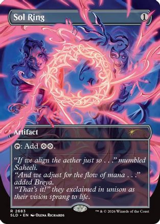 Sol Ring (2683) (SLD-2683) [Secret Lair] Drop Series MTG Single Wizards of the Coast