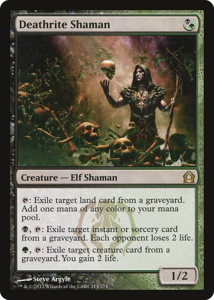 Deathrite Shaman (RTR-213) [Return to Ravnica] Foil MTG Single Wizards of the Coast