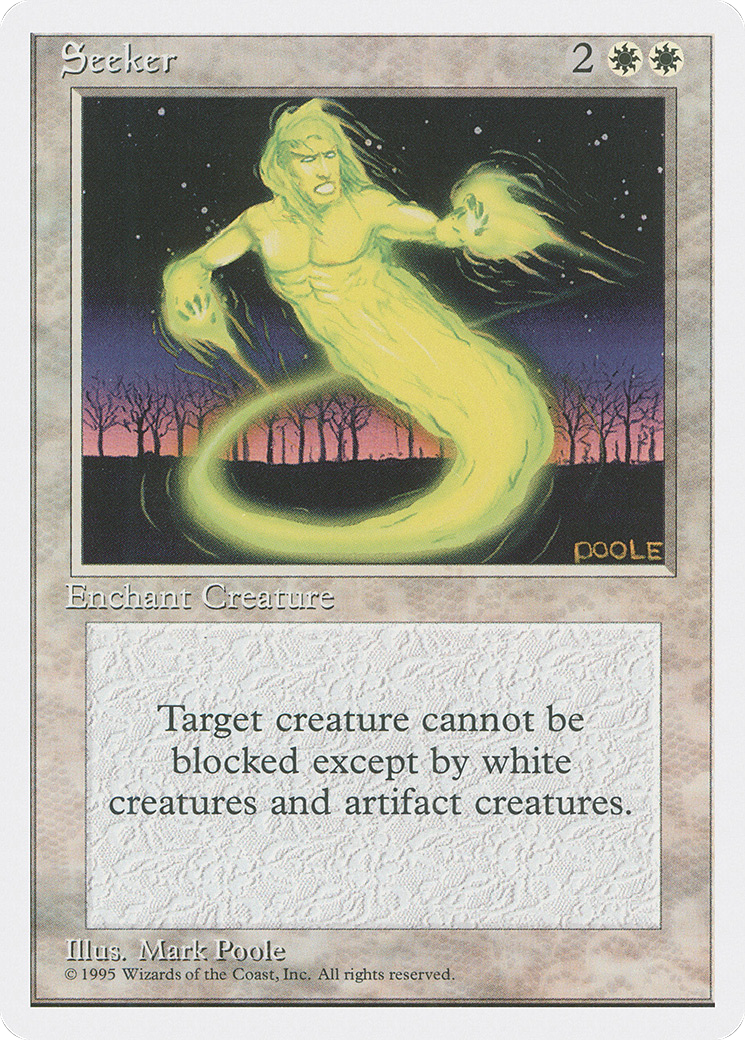 Seeker (4ED-049) [Fourth Edition] MTG Single Wizards of the Coast