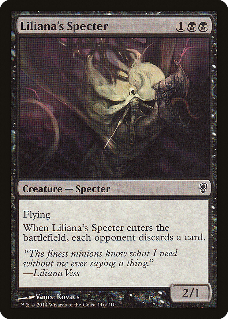 Liliana's Specter (CNS-116) [Conspiracy] Foil MTG Single Wizards of the Coast
