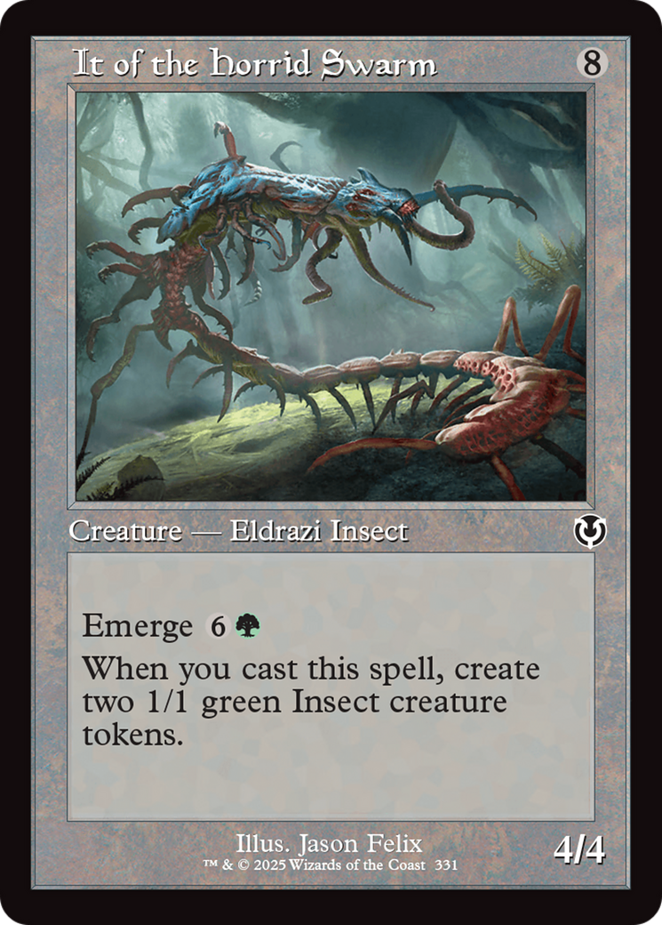 It of the Horrid Swarm (INR-331) [Innistrad Remastered] Foil MTG Single Wizards of the Coast