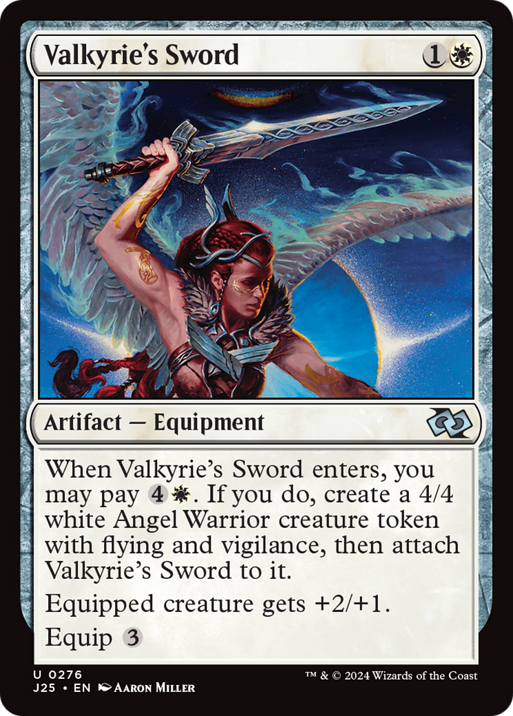 Valkyrie's Sword (J25-276) [Foundations Jumpstart] MTG Single Wizards of the Coast