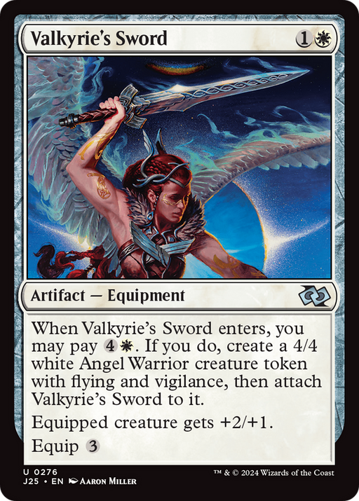 Valkyrie's Sword (J25-276) [Foundations Jumpstart] MTG Single Wizards of the Coast