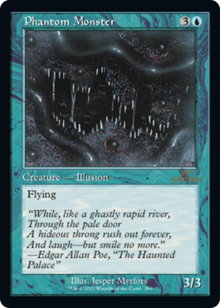 Phantom Monster (30A-366) [30th Anniversary Edition] MTG Single Wizards of the Coast