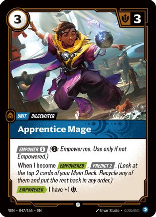 Apprentice Mage (047/166) [Vendetta] Riftbound Singles Riot Games
