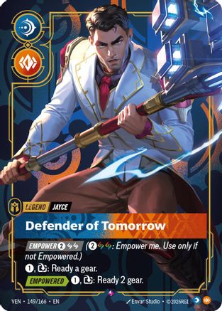 Jayce - Defender of Tomorrow (149/166) [Vendetta] Foil Riftbound Singles Riot Games