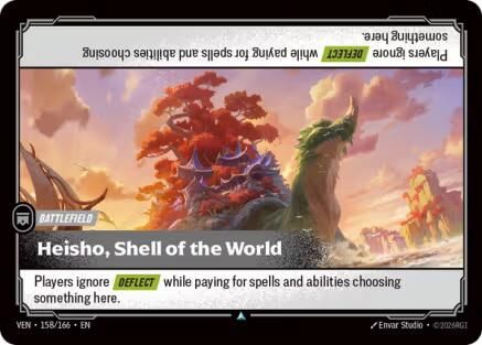 Heisho, Shell of the World (158/166) [Vendetta] Foil