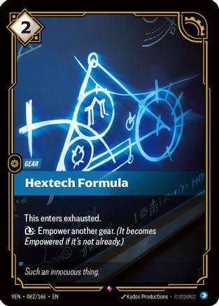 Hextech Formula (062/166) [Vendetta] Foil Riftbound Singles Riot Games