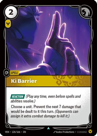 Ki Barrier (126/166) [Vendetta] Foil Riftbound Singles Riot Games