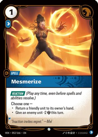 Mesmerize (052/166) [Vendetta] Riftbound Singles Riot Games